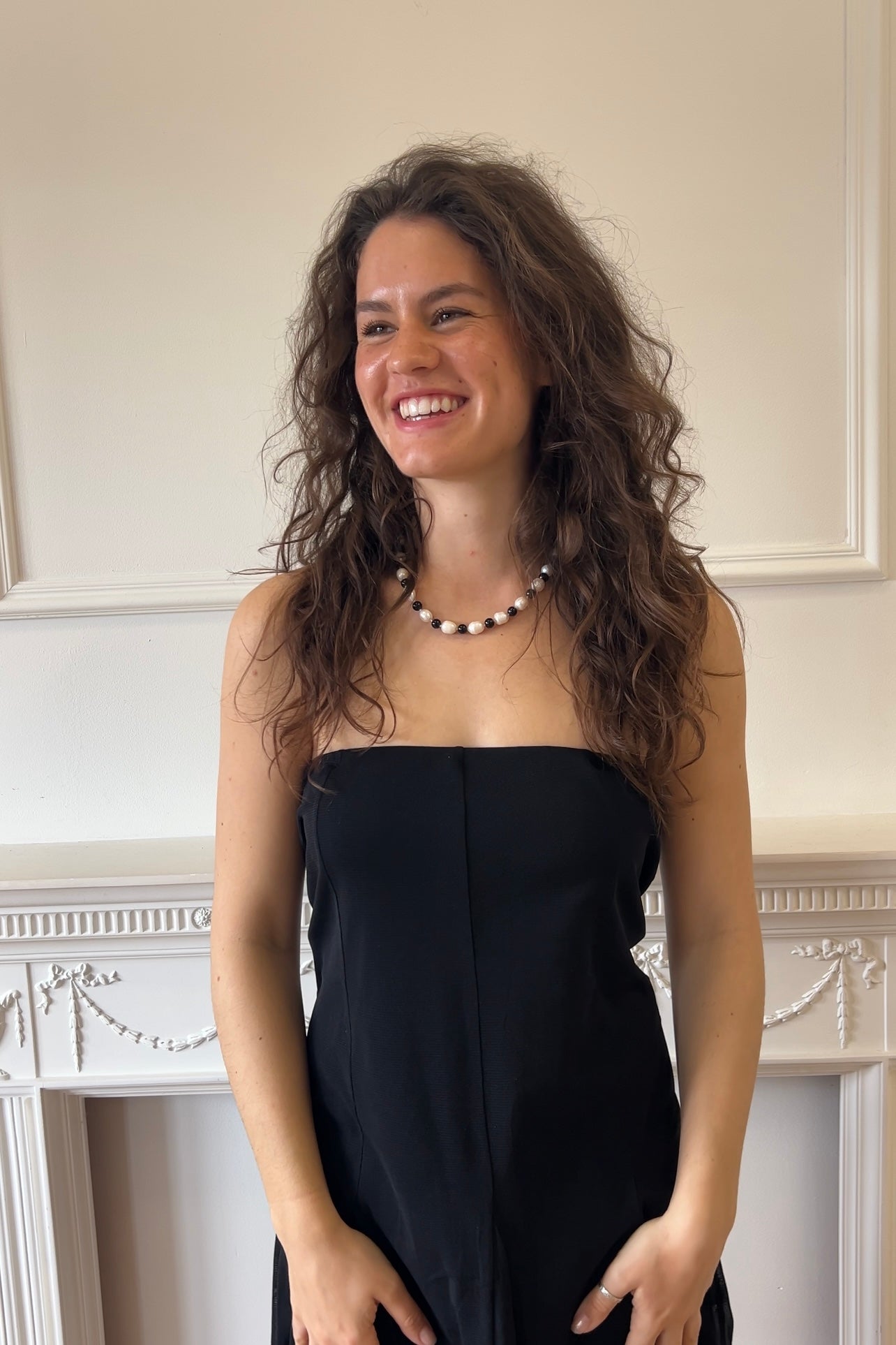 BLACK AND WHITE PEARL